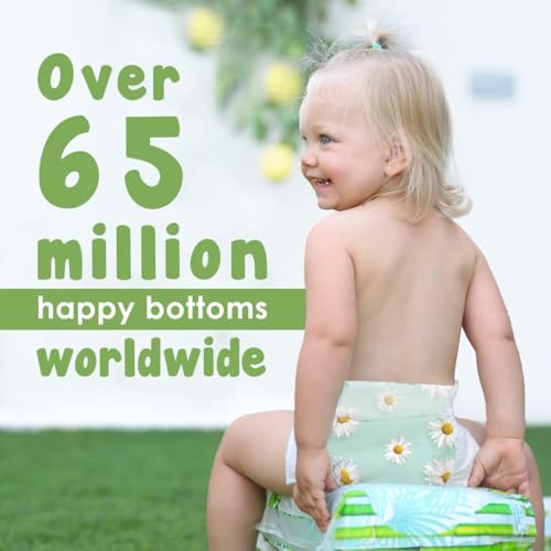 Image of PureBorn Organic Natural Bamboo Baby Disposable Diapers-Size 1 by Fratelli |From 2 To 5 Kg|Assorted Print|Premium Super Soft| Maximum Leakage Protection|Eco Friendly Nappies|New Born Essentials S1-68s