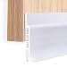 Door Draft Stopper, Under Door Draft Blocker Insulator Door Sweep Weather Stripping Noise Stopper Prevent Bugs(White 2" Width X 39" Length)