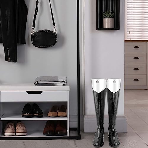 Cozlly 6 Stück Stiefelspanner Damen, Stiefelformer Formeinsätze, Kunststoff Stiefel Ständer, Stiefelform Einsätze, Hohe Stiefelstütze, Stiefel Halter Hohe Unterstützung für Damen und Männer, 10 Zoll