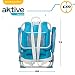 Aktive 53983 - Silla mochila plegable aluminio 64 x 63 x 82...