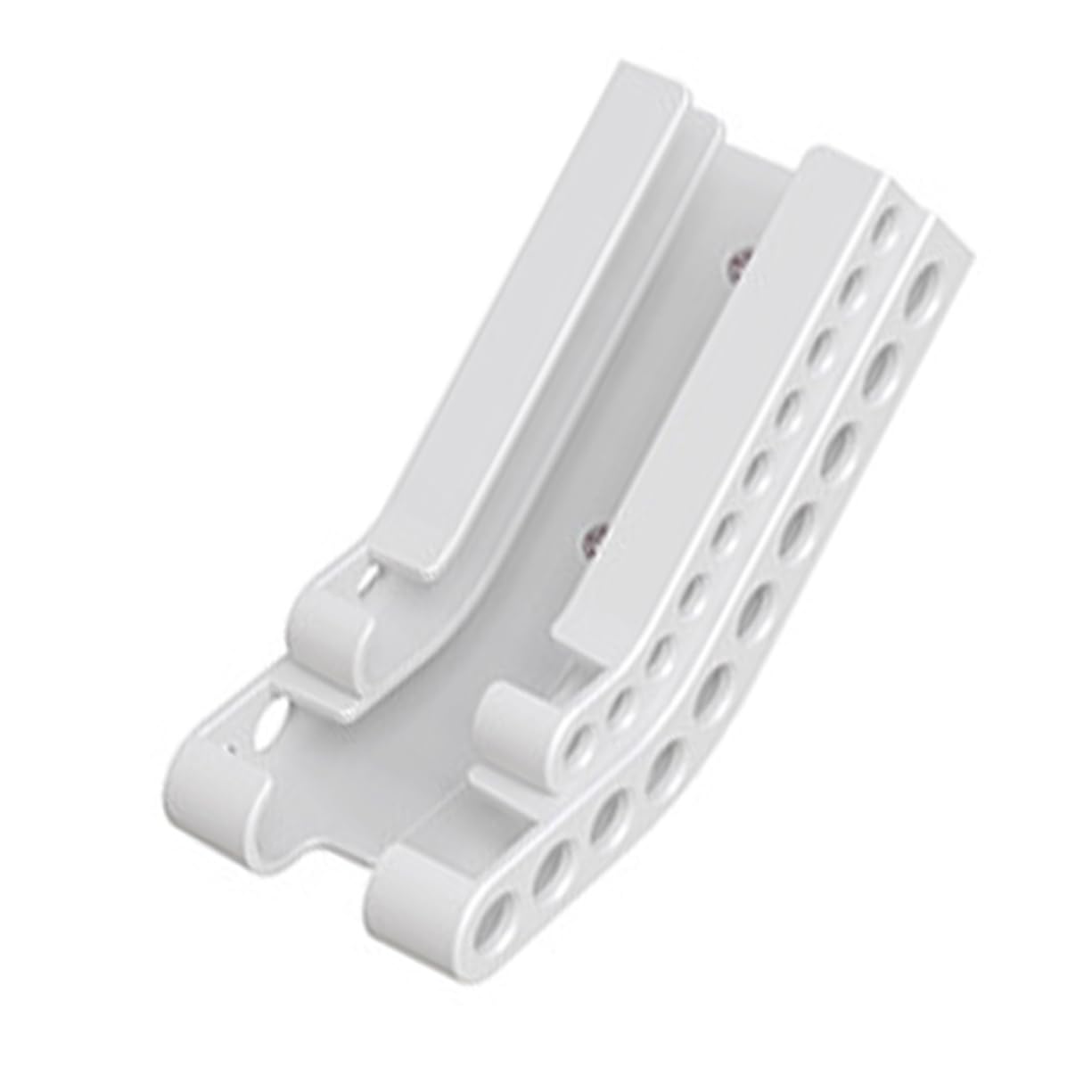DOITOOL 4 Pz Staffa Di Stoccaggio Della Batteria Organizzatore Del Supporto Della Batteria Custodia Per Organizer Per Batterie Distributore Di Batterie Portabatterie Bianca Plastica