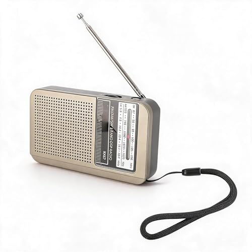 Radio portable AM FM d'urgence pour le camping et les sorties nature