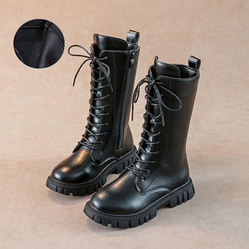 Kpo-p Mädchen Stiefel - Schnürstiefel Für Herbst & Winter