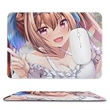 マウスパッド ゲーミング ダイワスカーレット マウス パッド アニメ キャラクター 24x20cm スクエア エッジ周辺強化 耐久性良い おしゃれ 柔らかい ズレにくい 滑り止め 学習 ゲーム用 オフィス/家庭/装飾に最適 水洗い 清潔しやすい 男女兼用 可愛い