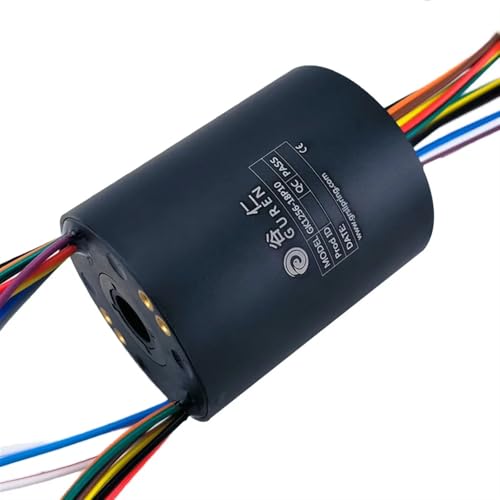 Bague collectrice électrique 18 voies pour moteur rotatif et système d'axe tournant