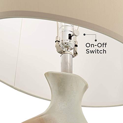 Lámpara de mesa moderna Possini Euro Diseño Marci 81 cm miniatura 5