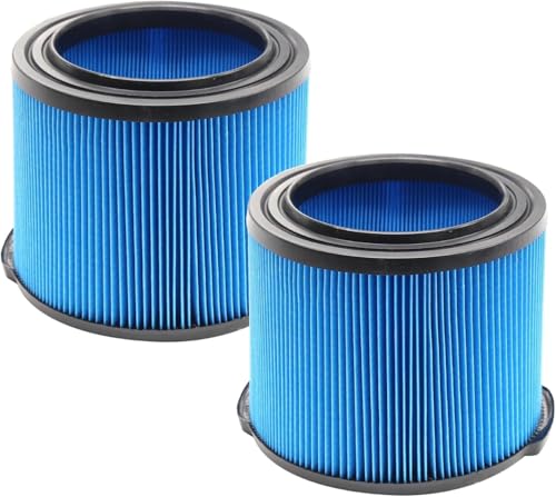 MZY LLC 2 Pack VF3500 Replacement Filter for Ridgid Shop Vacuum 3-4.5 Gallon Wet Dry Vacuums 3-Layer Filters for Ridgid WD4050 WD3050 WD4080 WD4522 4000RV 4500RV