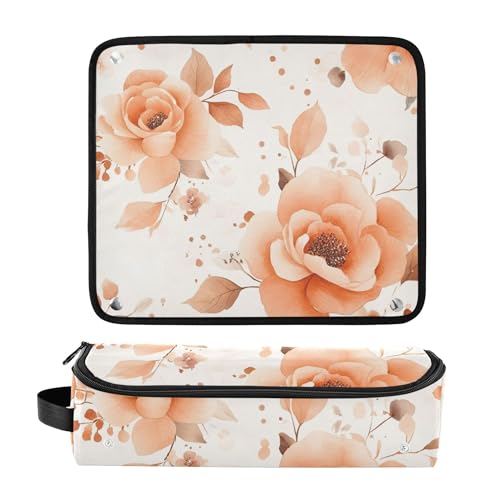 Organizador 2 en 1 para herramientas de cabello con tapete resistente al calor miniatura 3