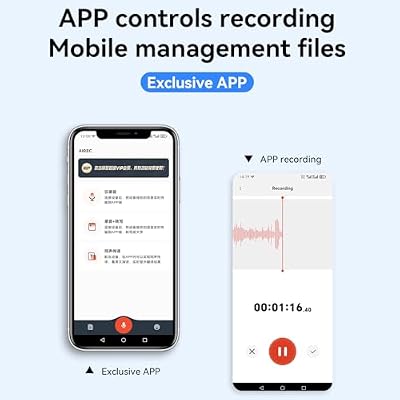 64GB Audio Recorder App Control Smart Engine Real Time Transcription & Translation Summary Powered by ChatGPT Support 60 Languages