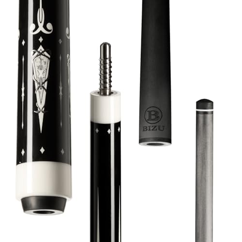 Taco de billar profesional carbono 58 pulgadas punta 12.5 mm miniatura 3