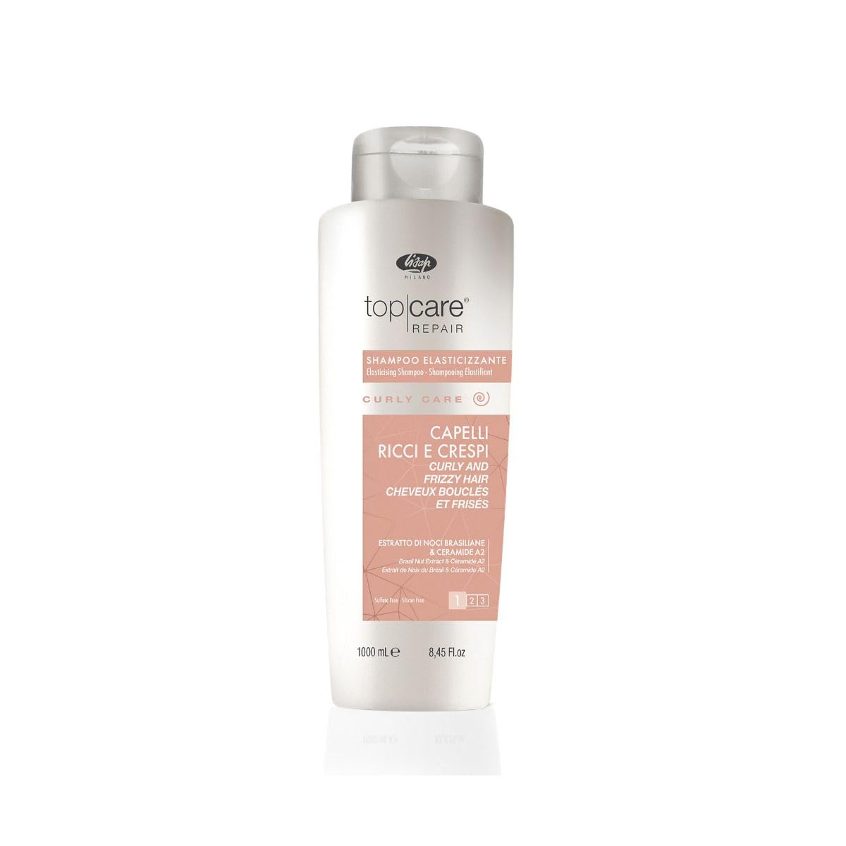 Lisap top care repair curly care shampoo 1000 ml