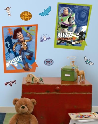 Roommates Toy Story 3 Peel and Stick Wall Decals (Multi-Color)
