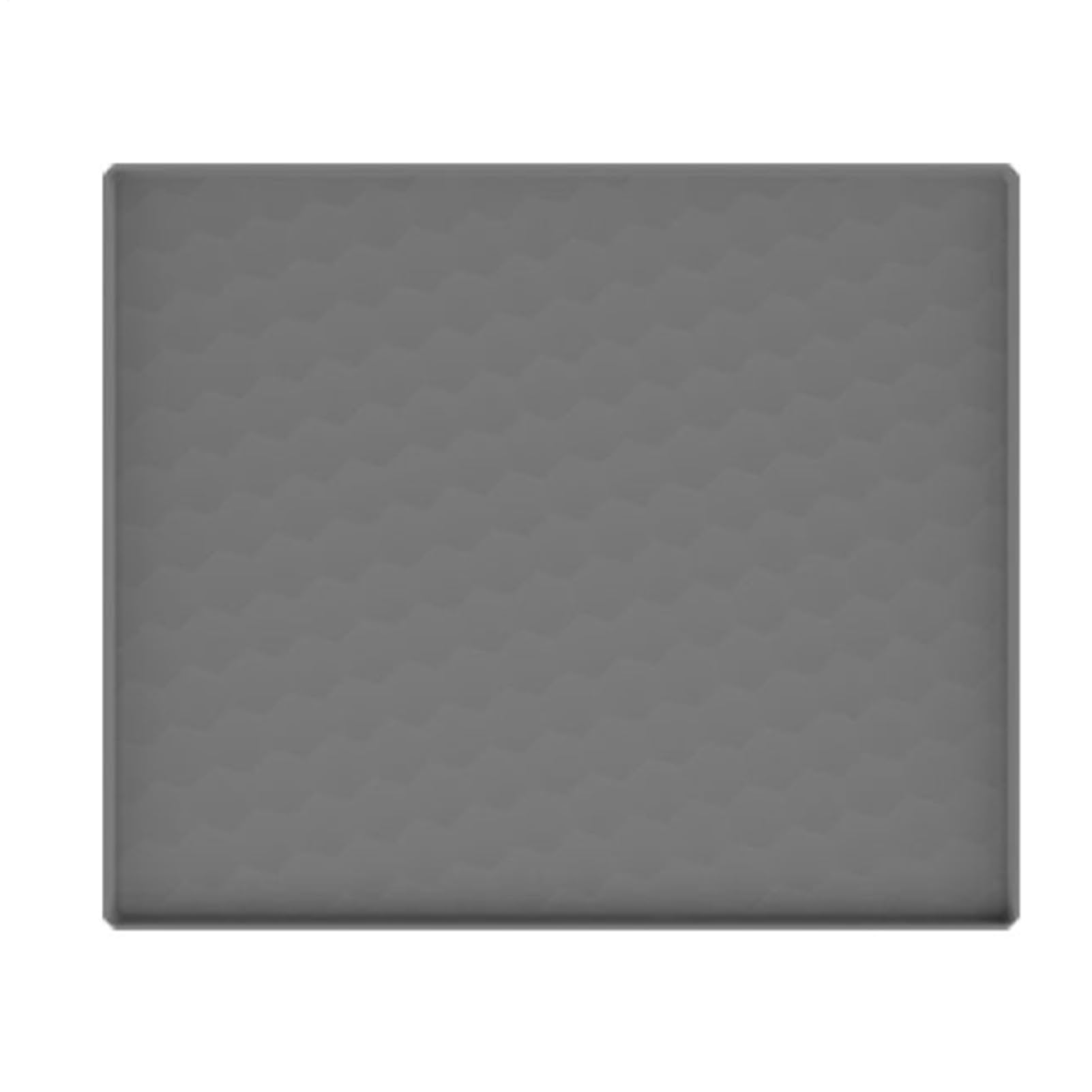 Tapis de toilette côté lit en silicone imperméable pour chambre et dortoir