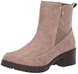Anne Klein Women's LEANO Boot Snow, Taupe, 10 M US