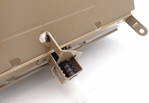 HVAC Premium 8" Butterfly Damper - Control Your Airflow on Drop Ceiling grilles of 24x24 (8" Round Duct Opening)