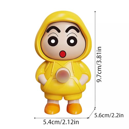 Image of Toy Face Changing Doll Key Holder Cartoon Character Keychain for Men Gifts