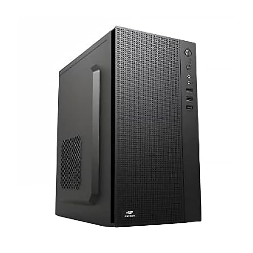 C3Tech Gabinete Micro ATX MT-28BK com Fonte 200W Preto