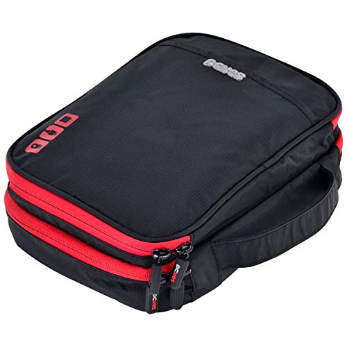 BOLSA ORGANIZADORA PARA CABOS E ACESSÓRIOS PRETA COM VERMELHO TRAVELTECH - TK-2 - PCYES