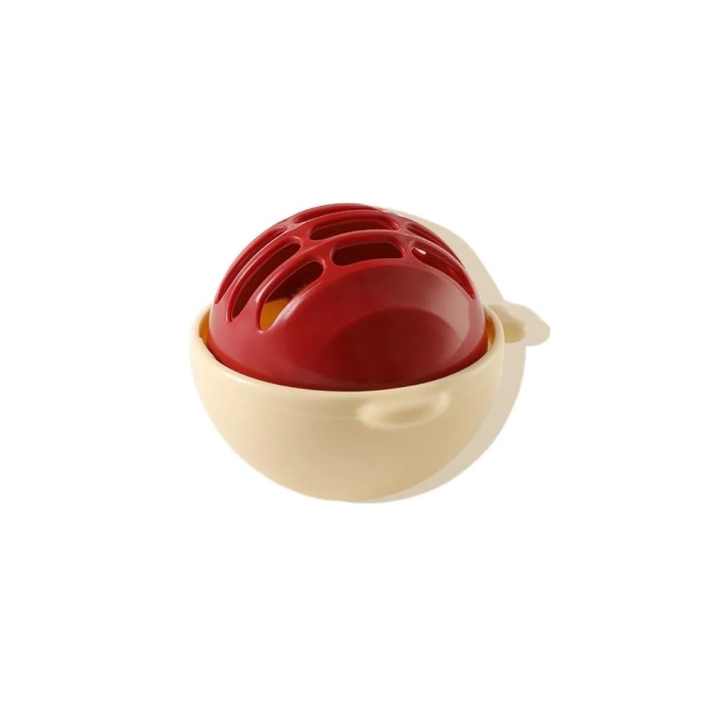 Missffcat 3Pcs Laundry Lint Catcher – Washing Machine Hair Remover Filter Balls(Red)