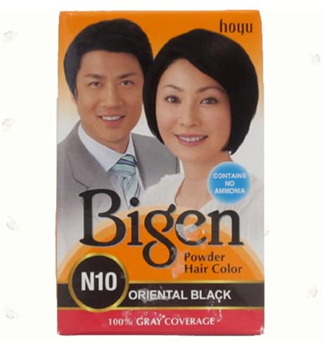 Bigen Powder Hair Color, 6g - Oriental Black N10
