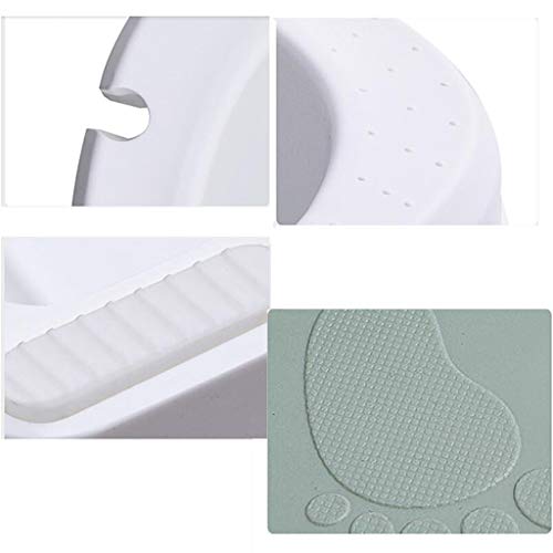 DALL Baby Badewanne Faltbar Tragbar Plastik Sicherheitsunterstützung Freistehende Badewanne Für Kinder Sicher rutschfest Multifunktional 80,3 X 53 X 44,9 cm – Bild 3