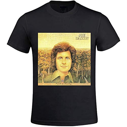 Photo de shanjia Joe Dassin Le Jardin du Luxembourg Mens Funny T Shirts O Neck Black S