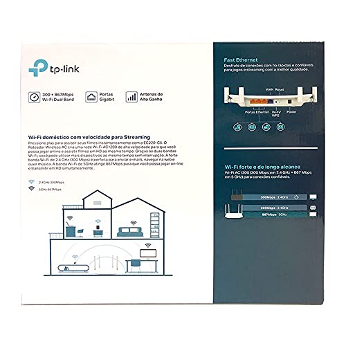 TP Link EC220 G5 routeur sans fil Gigabit Ethernet Bi bande 2 4 GHz / 5 GHz - vue 8
