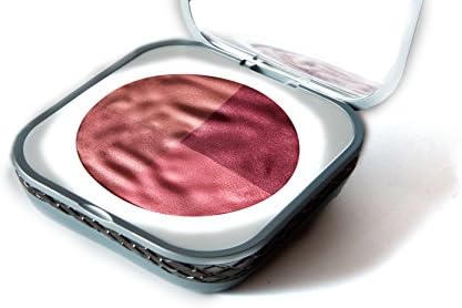 I’mUp: Blush Compact (100% organic) with USB portable charger (4300mAh) - Arctic color - Pink Fusion palette
