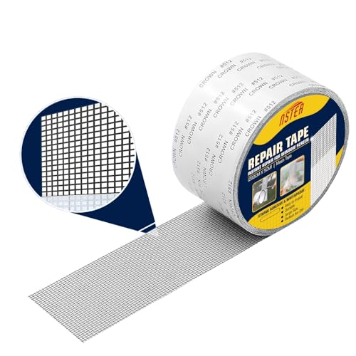 Image of VIVNITS Mosquito Net Repair Tape | Strong Adhesive & Waterproof Window Mosquito net Covering Mesh Tape for Door Tears Holes Screen Patch Repair (200Cm X 5CM) (Pack of 1) (Pack of 1)