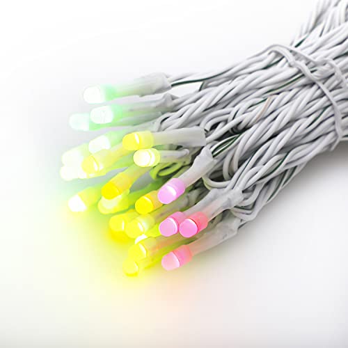 Image of Home Heritage 2-Pack Lumations 7ft Christmas Holiday Party Lights - 50 RGB LED Icicle Lights - Twinkly Smart App Control