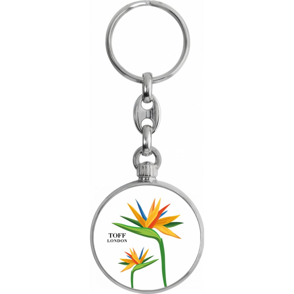 Toff London Birds of Paradise Flower Keyring
