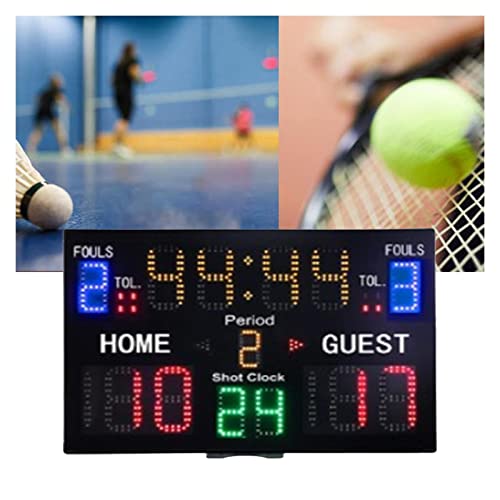Marcador digital multifuncional para baloncesto interior miniatura 5