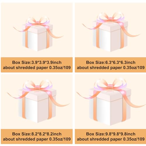 yumcute 200g Raffia Geschreddertes Papier Füllmaterial für Pakete, Geschenkfüllung Papierschnitzel Raffia, Füllmaterial für Geschenkbox/Körbe, Party Hamper, Geschenkverpackung Deko(Gold)