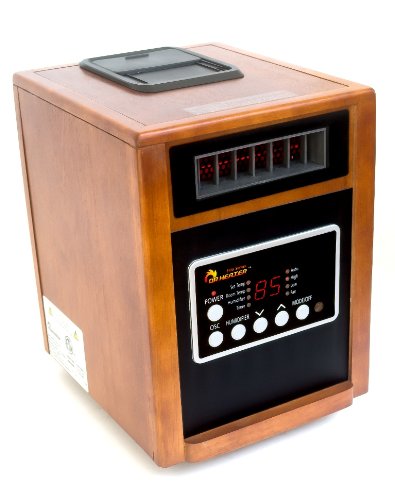 Dr Infrared Heater DR998, 1500W, Advanced Dual Heating System with Humidifier and Oscillation Fan and Remote Control Dr Infrared Heater DR998, 1500W, Advanced Dual Heating System with Humidifier and Oscillation Fan and Remote Control