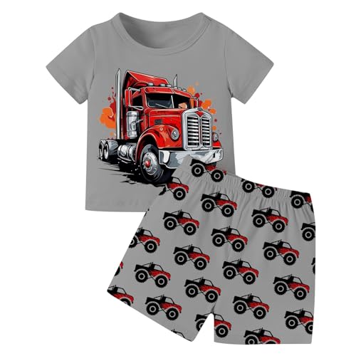 Conjunto verano niños de 1 a 12 años con ropa deportiva cómoda de manga corta casual