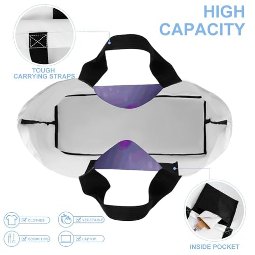 Reindeer Beach Bag Reusable Tote Bag Foldable Grocery Bags Women Shopping Bags for Daily Essentials4