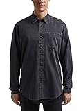 Slim edc by ESPRIT Herren Hemd 021cc2f306, 404/Navy 5, L
