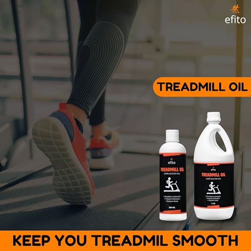 Image of High Viscosity Pure Silicone Treadmill Lubricant Oil for Belt - Premium Silicone Lubricant with Oil Dispenser for Smooth Performance & Longevity 200 ml