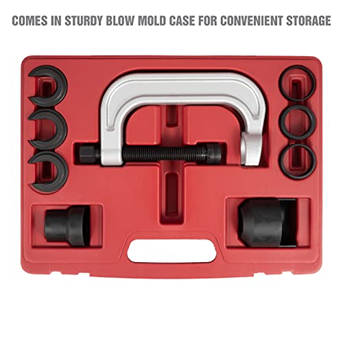 Oemtools 27206 Upper Control Arm Bush Set, Bushing Removal Tool Kit, Remove Or Install Control Arm Bushings Without Removing Or Damaging Vehicle Control Arms #TOP4