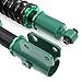 STRUTSTORE Coilovers Suspension Kit Fit for Subaru for Forester 2009-2013 Coilovers Struts, Height Adjustable Lowering Kit, Green