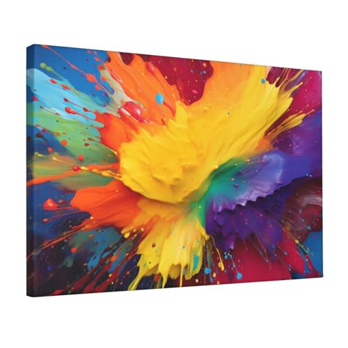 Impressions de peinture à l'huile décoration murale moderne encadrée pour maison