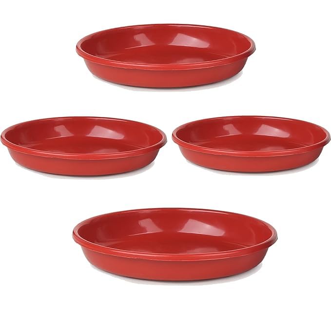 Clokify Plant Pot Drip Tray for Indoor and Outdoor Containers Size 10 inchi (Pack of 4 pcs)-picture-12