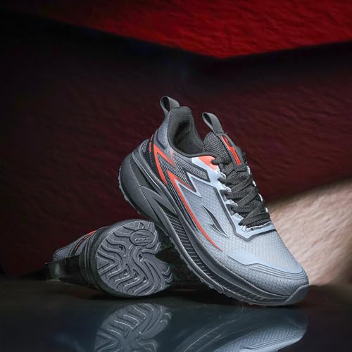 Image of ASIAN Quantum-28 Men's Sports Shoes | Knit Mesh Upper, High Traction Outsole with Lateral TPU Support & Memory Foam Shoes | Stylish Training Shoes