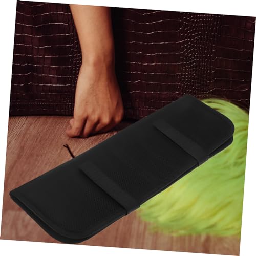 Bolsa organizadora para herramientas de peinado de cabello WOONEKY, bolsa colgante para viaje para planchas y rizadoras, material de fieltro protector para uso en casa y salón miniatura 6