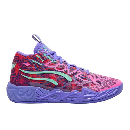 PUMA Mens X Lamelo Ball Mb.04 Creativity Pack Basketball Sneakers Shoes - Orange Purple - Size 9.5 M