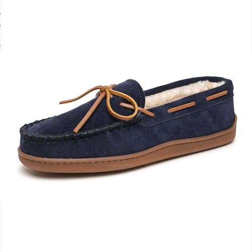 Image of Minnetonka Men's Pile Lined Hardsole Slipper