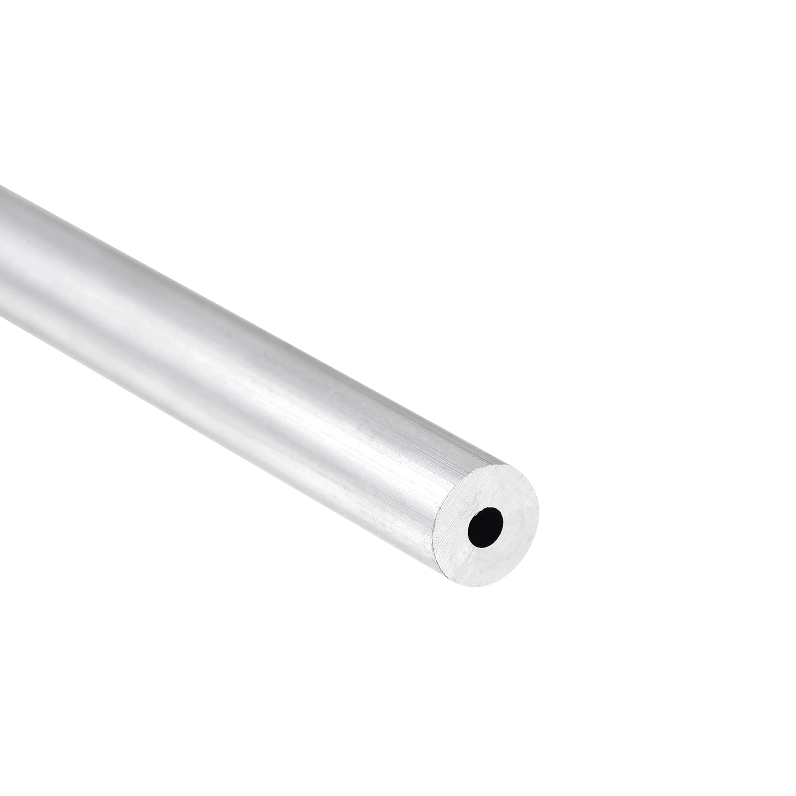 Produktbild von DMiotech Aluminium-Rundrohr – 2er Pack, 12x8 Mm, 250 Mm Länge, 6063, Für Rahmen & DIY