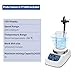 ONiLAB 280℃ 5 inch LED Digital Hotplate Magnetic Stirrer with Ceramic Coated Stainless Steel Work Plate, 200-1500rpm,110V,Temp Probe Sensor & Support Stand & Stirring Bar Included…
