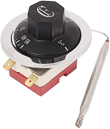 sourcingmap NC Adjustable Temperature Control Switch Thermostat 30-85 Degree Celsius