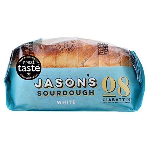 Jasons White Ciabattin Sourdough 580g